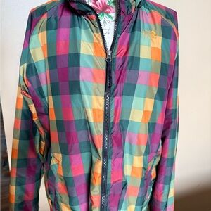 The North Face Multicolor Checkered Windbreaker